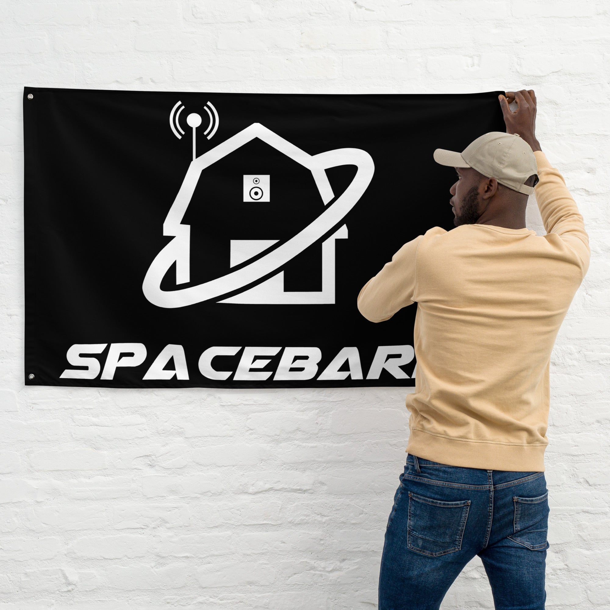 Spacebarn Flag