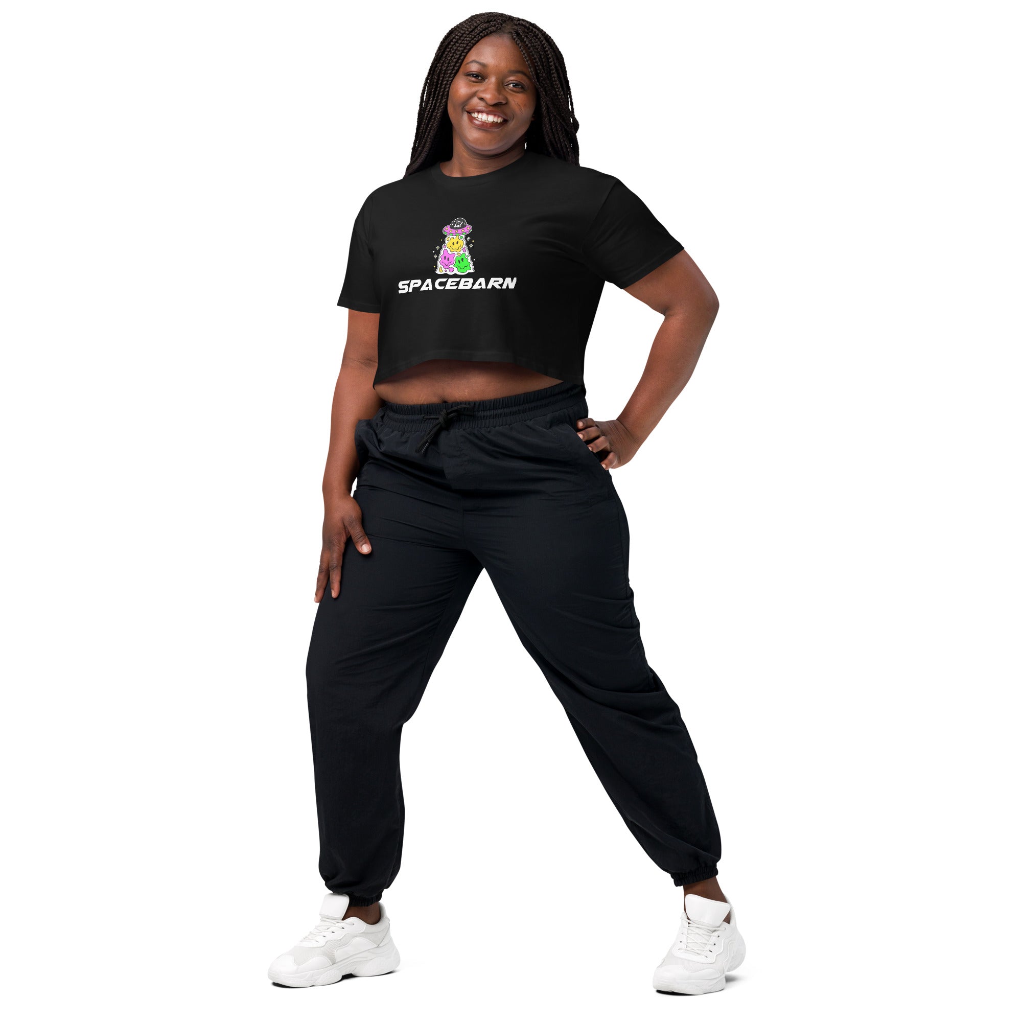 Smile Abduction Women’s Crop Top