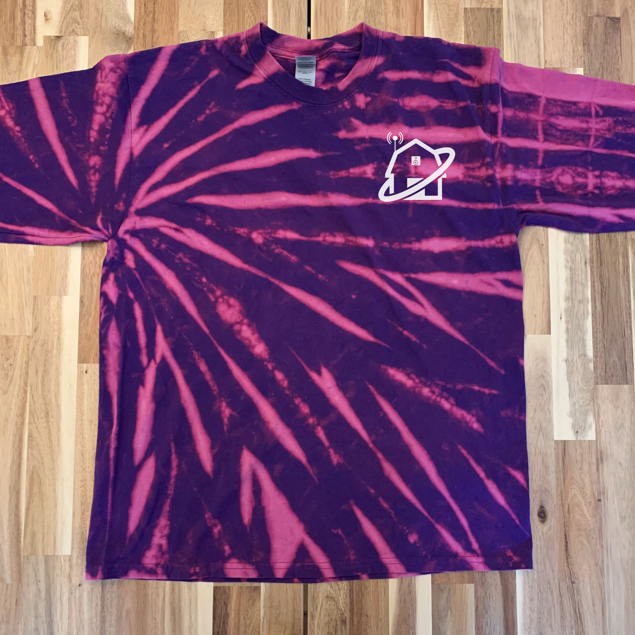 Pink Tie Dye Tee