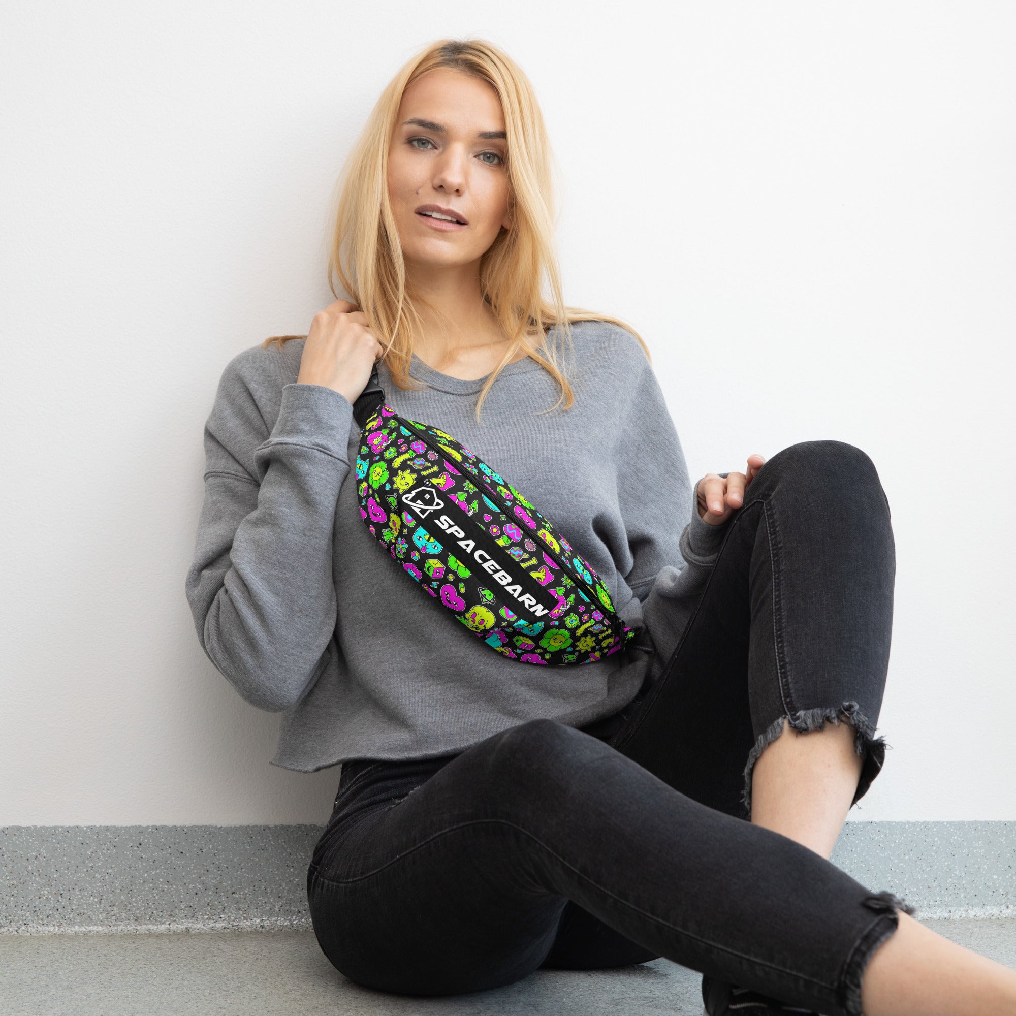 Vibrant Doodle Fanny Pack